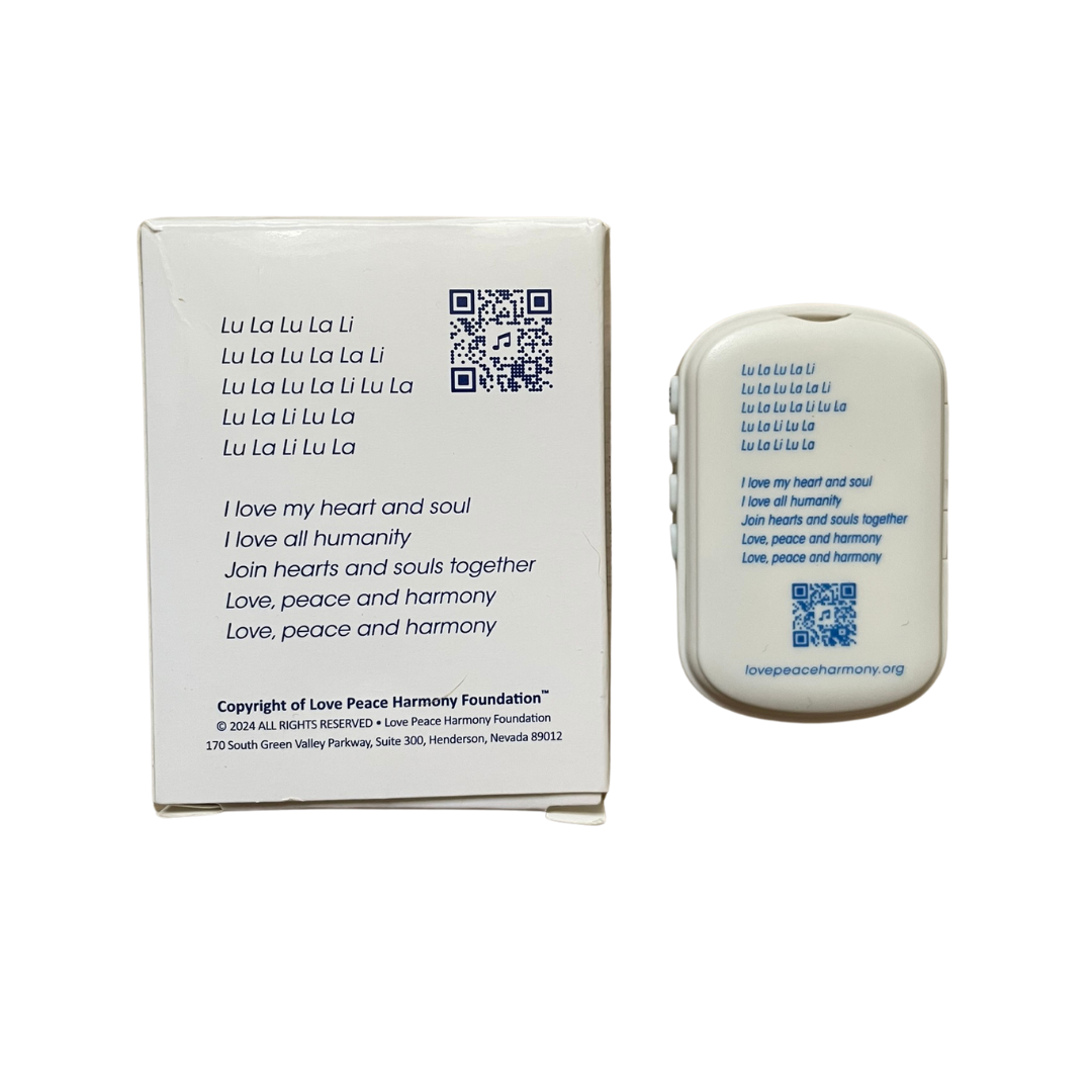 Lecteur MP3 double Love Peace Harmony